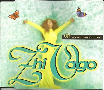 ZHI VAGO With or Without You / Dreamer MIXES CD single SEALED U2 Cover Remake