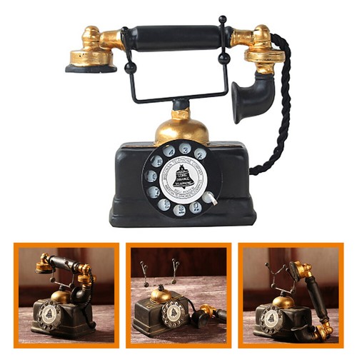 Decorative Telephone Model Miniature Telephone Model Miniature Telephone Decor - 第 7/12 張圖片