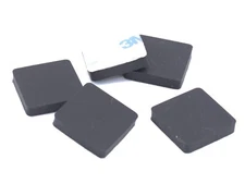 1" Sq  Rubber Feet  Electronics Laptops  Boomboxes  Vintage Radios Video Console