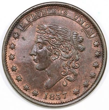 1837 Low 110 14th Ward New York Hard Times Token