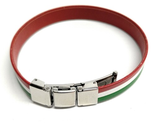 Pulsera de piel bandera de Italia - Bild 2 von 3