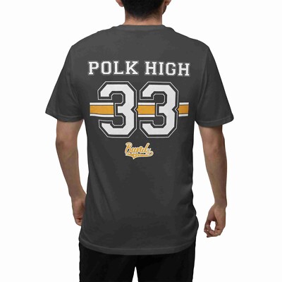 Polk high 33 T-Shirt  Football Vintage Al Bundy Fun Kult no ma am   #F35