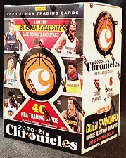 2020-21 Panini Chronicles Basketball Factory Sealed Blaster Box Red Parallel RPA