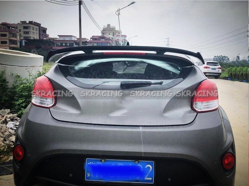 Alerón de techo trasero negro brillante nuevo estilo alerón para Hyundai Veloster 2012~2017 - Imagen 9 de 22