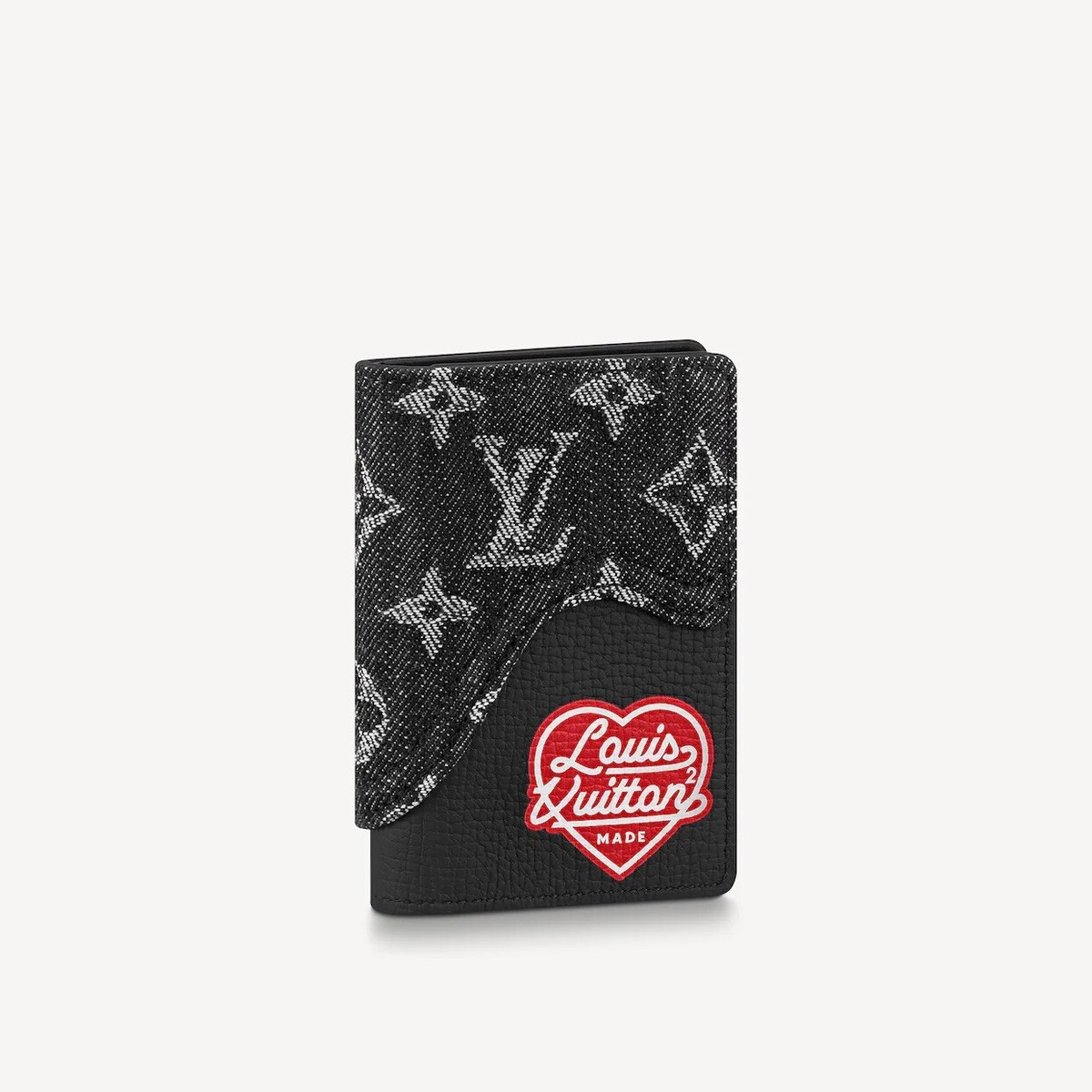 Brand New Louis Vuitton LVxNigo Pocket Organizer Monogram Black