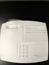Optoma DLP projector EH415ST used twice