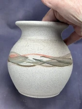 Art Pottery Pat & Odin Powers Vase Native American Signed & Dated