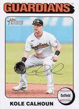 2024 Topps Heritage #62 Kole Calhoun White Border Guardians SP