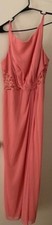 bridesmaid dresses (Davids Bridal) Size 14 Coral 