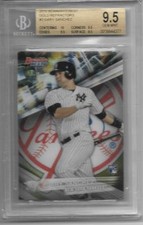 BGS 9.5 2016 Bowman's Best GOLD REFRACTOR Gary Sanchez RC #d 40/50