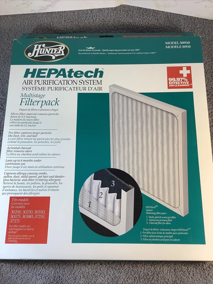 Hunter 30930 sale hepatech purifier filter