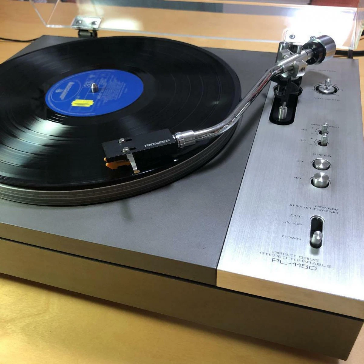 Pioneer PL-1150 Direct drive semi-auto Record Player / Turntable from japan