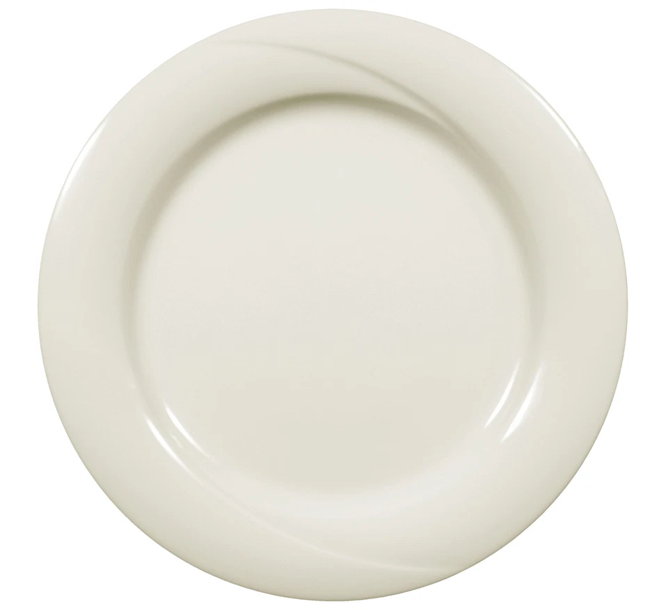 Seltmann Weiden 6 x Speiseteller 28 cm Orlando fine Cream Porzellan Essteller 