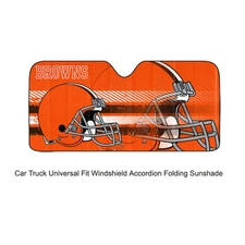 NFL Cleveland Browns Car Truck Front Windshield Accordion SunShade Large Size