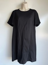 NWT $89 Ann Taylor LOFT Black Short Sleeve Career Dress Size 6
