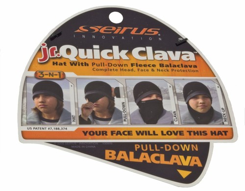 SEIRUS NIÑOS JÓVENES NIÑOS NIÑAS JR FÁBULA SOMBRERO CLAVE RÁPIDA GORRO CUELLO GAITER COMBO - Imagen 2 de 2
