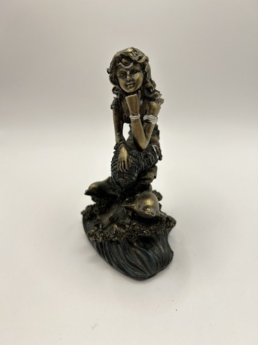 Meerjungfrau ""THINKING"" ~ Delfine ~ 5"" hoch ~ sehr toller Zustand ~ - Bild 10 von 10