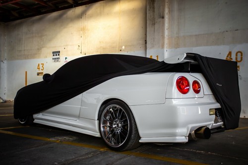 Fits R34 Skyline GTR/GTT Indoor Car Cover rb25 rb26 gtr nismo - Picture 2 of 7