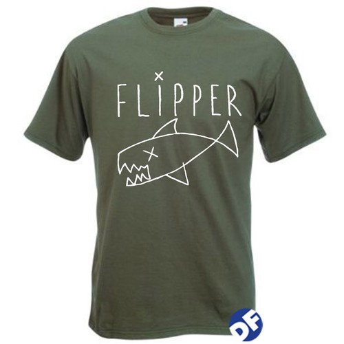 Nirvana Kurt Cobain Flipper Tshirt Grunge New Wave PUnk NEW – all sizes - Picture 5 of 22