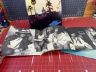 THE EAGLES Hotel California Original 1st Press 76 Asylum 7E-1084 LP Poster vg+