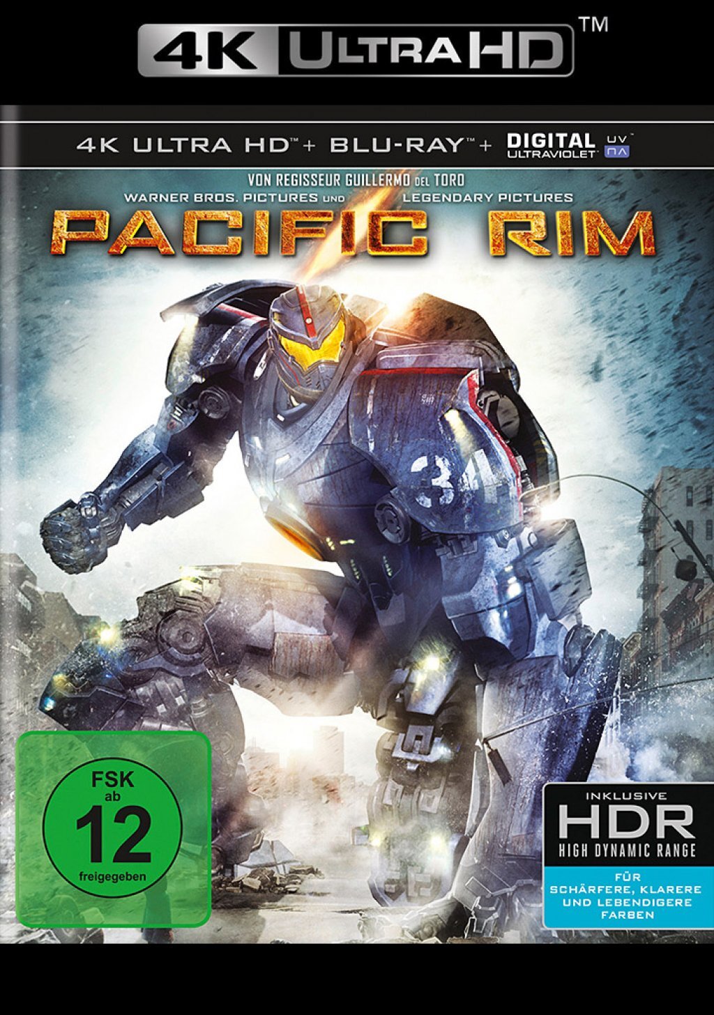 Pacific Rim (4K Ultra HD + 2D-Blu-ray) (2-Disc Version) [Blu-ray] - Bild 3