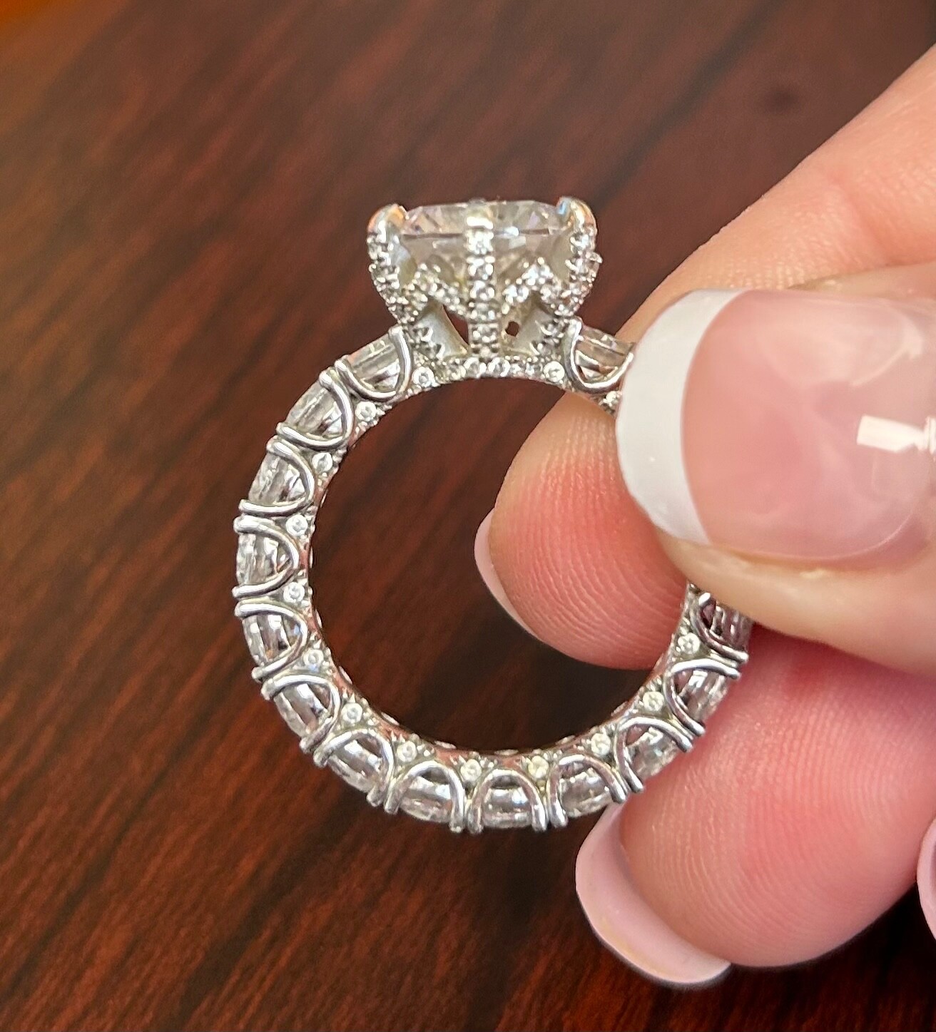 Sterling Silver Chunky Bling Ring - image 7