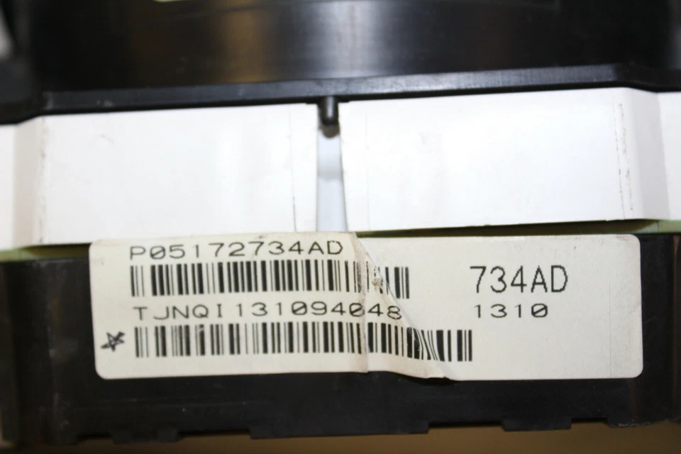 Cuadro de instrumentos velocímetro panel de instrumentos Chrysler Sebring 2010 94.347 millas Foto 3 de 4