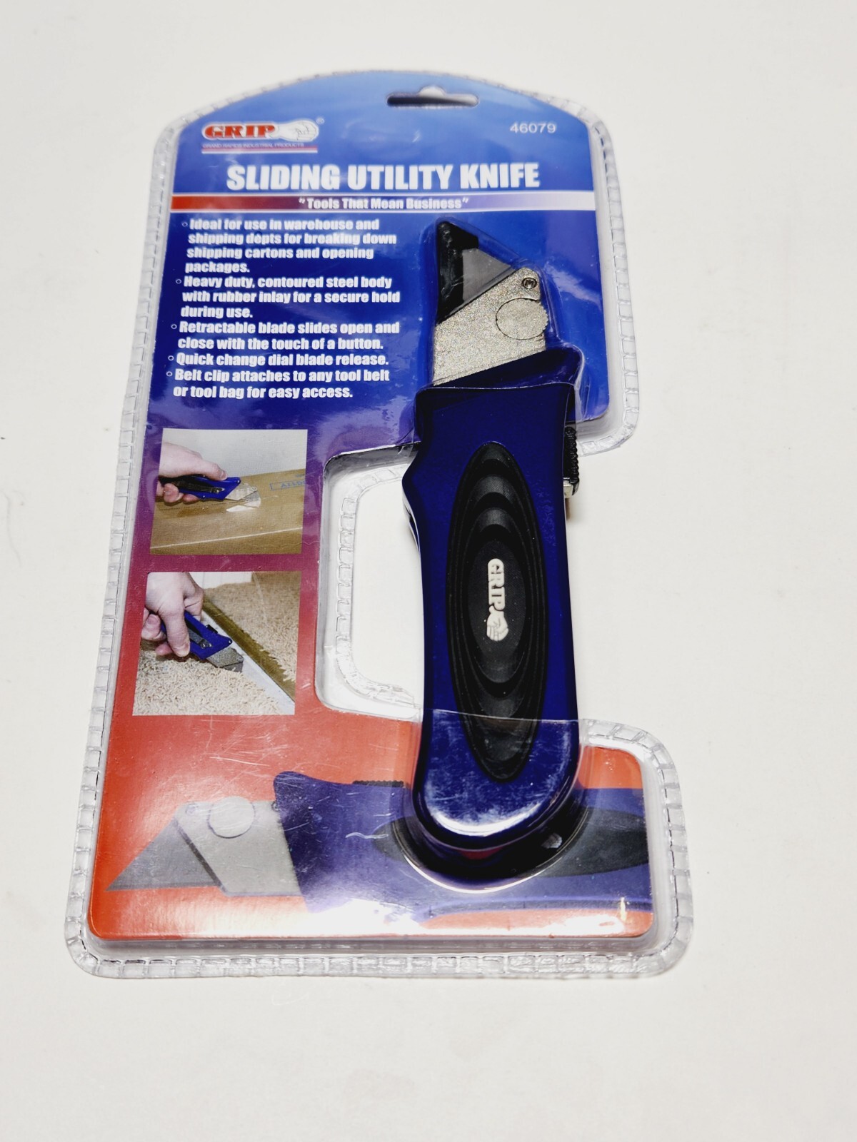 Grip Sliding Utility Knife