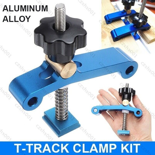 TTrack TSlot TNut Schiene Klemme Clamp Spanner Holzbearbeitung DIY