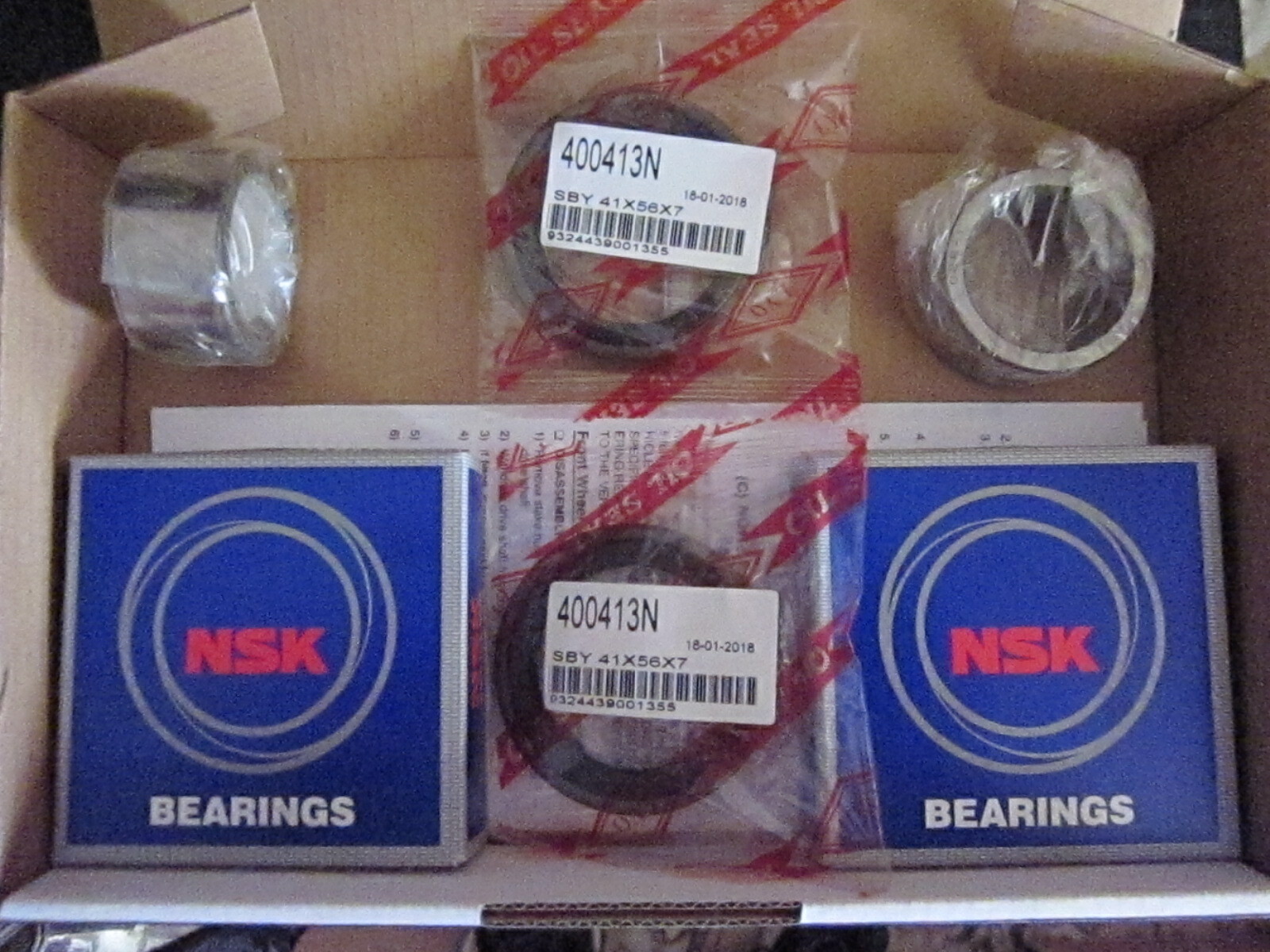 PREMIUM,REAR WHEEL BEARINGS,2 WHEEL KIT,2763,FOR HOLDEN,LateFJ FE FC