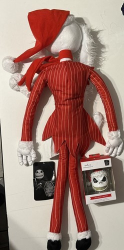 JACK SKELLINGTON NIGHTMARE BEFORE CHRISTMAS MICKEY MINNIE MOUSE PLUSH +BONUS LOT - Picture 6 of 15