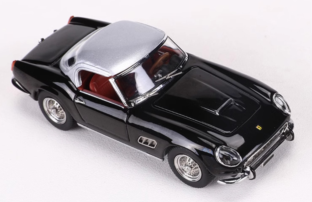 GFCC 1:64 Black 1960 250GT California SWB Classic Model