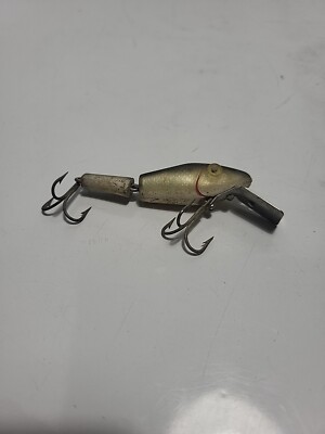 Leurre De Pêche L&S 15M Mirrolure Plomb Articulé Vintage – Fabrication US