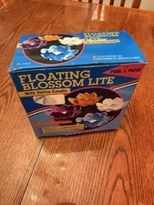 Floating Blossom Lotus Water Lily Light Candle Holder Pond Pool Garden Decor