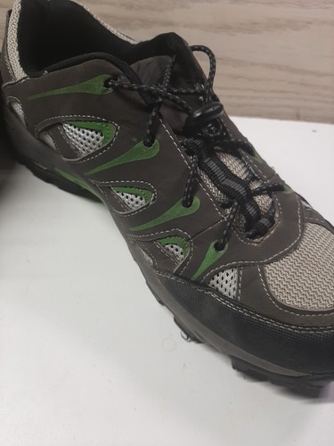 itasca size 9 green gray white athletic Hiking shoe - Picture 9 of 9