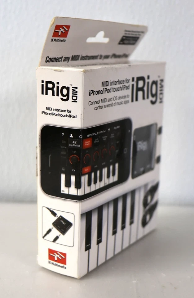 IK Multimedia iRig Interfaccia MIDI per iPhone/iPod touch/iPad (2012) - Immagine 4 di 4