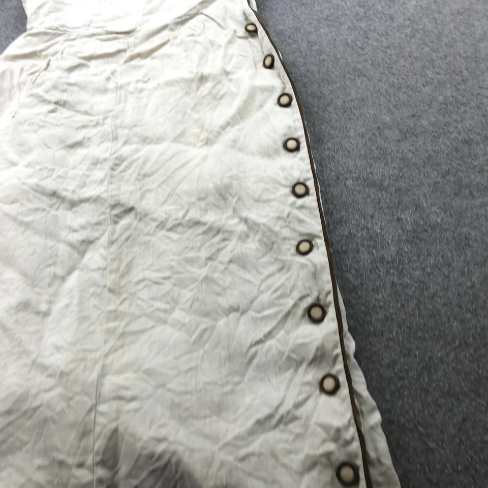 Vestido retro vintage Nardis of Dallas para mujer mediano de lino con botones laterales años 50 60 Foto 4 de 4