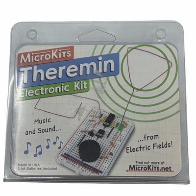 MicroKits Theremin Electronic Kit Music And Sound From Electric Fields