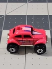1983 Hot Wheels Micro VW Baja Pink Hot Bug Racing Mini Car Vintage