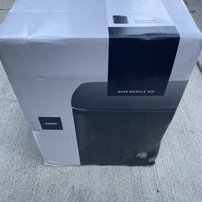 Bose Bass Module 700 Black- Wireless, Compact Subwoofer