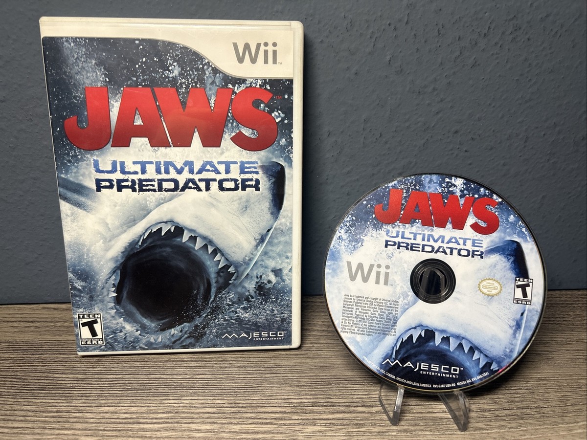 Jaws Ultimate Predator (Nintendo Wii, 2011) Tested and