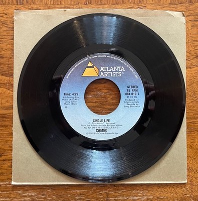 Cameo - Single Life/I ve Got Your Image - 45 rpm VG+