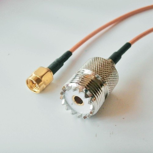 Câble Adaptateur UHF Accessoire Pratique Radio Communication Haute Qualité - Afbeelding 2 van 7