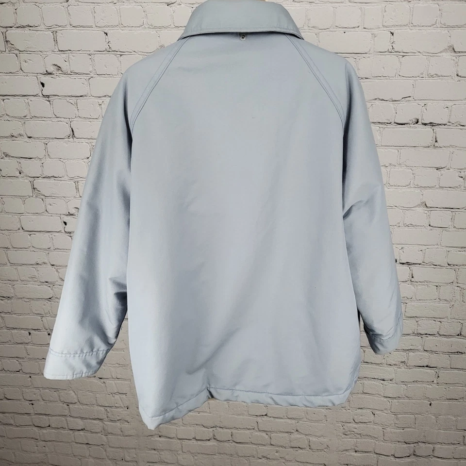 Chaqueta de Colección Blair Azul Aislante Cremallera y Presión Ropa de Trabajo Utilitaria Hecha en EE. UU. Talla XL Foto 2 de 4