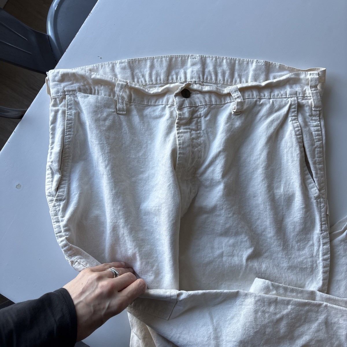 70's usa製 OSH KOSH painter pants Vintage Cotton Osh Kosh Deadstock Jean Men High Rise 1970