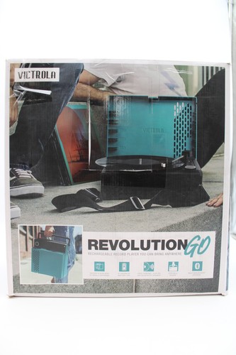 Grabación portátil recargable Victrola Revolution GO 3 velocidades Bluetooth (LEER) - Imagen 14 de 16