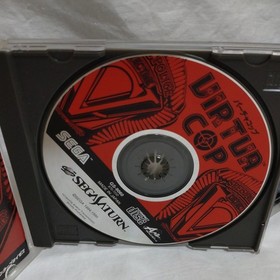 Sega Saturn Soft Virtua Cop 1 & 2 Set