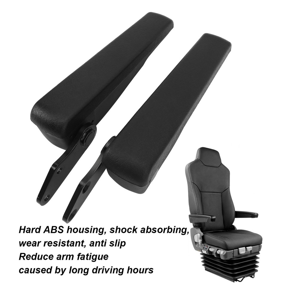 Car Seat Adjustable Armrest Foldable Support For RV Van Black | eBay ...