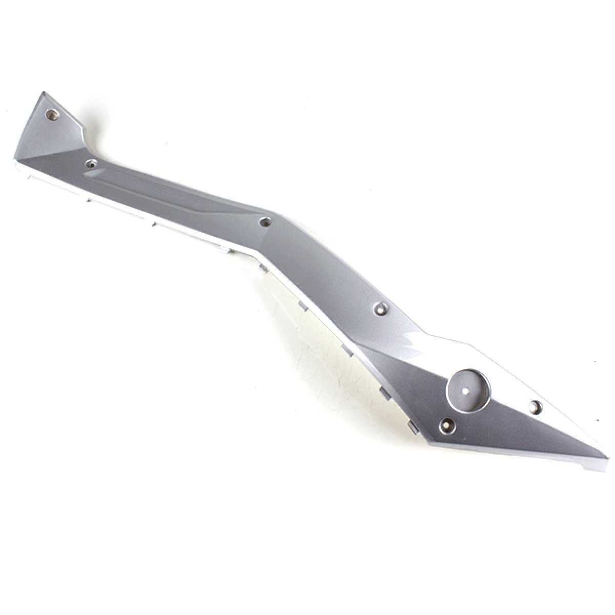 Left Step Through Panel for ZS125T-40 Fairing Painted ABS Grey Scooter Screw-on