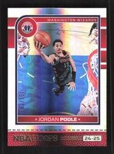 Jordan Poole 2024-25 Hoops Premium Box Set Foil /199 #190